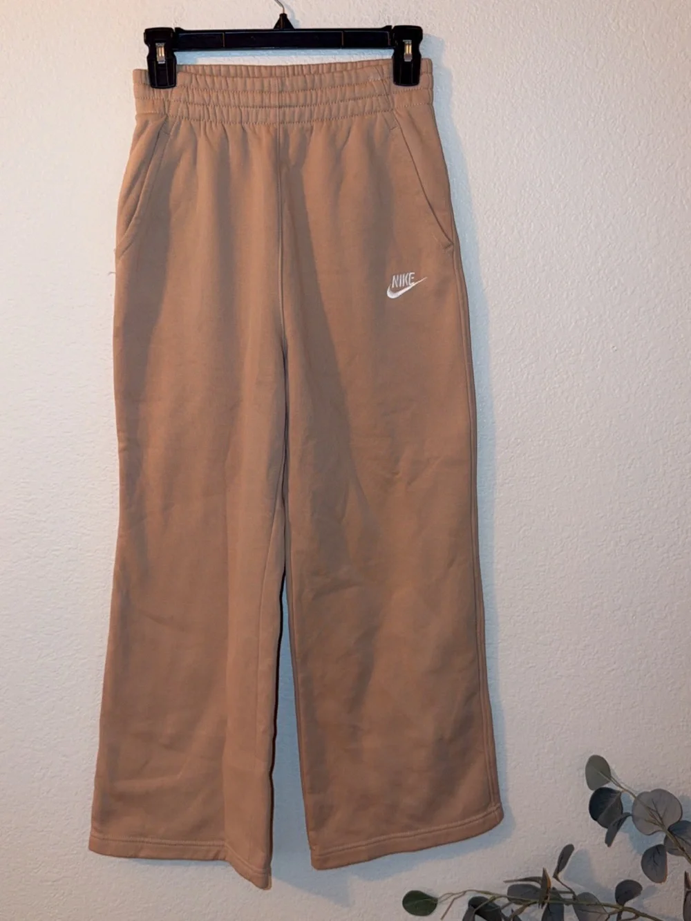 Nike Kids Sweatpants Duo — Magenta and Tan
